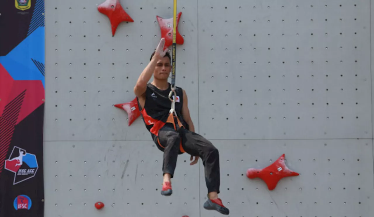 Veddriq Leonardo Bintang Panjat Tebing Indonesia Menuju Olimpiade Paris 2024