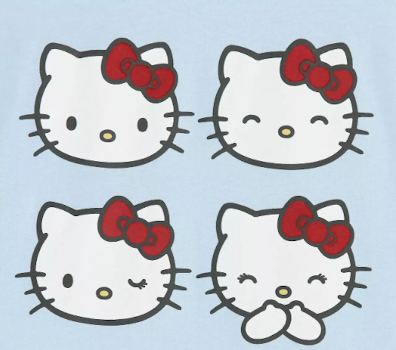 Consumidora muestra la llegada de platos de Hello Kitty en Prichos