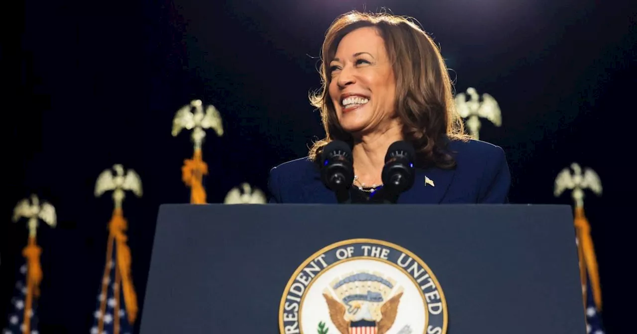 Kamala Harris says 'I know Trump's type' in first rally of campaign