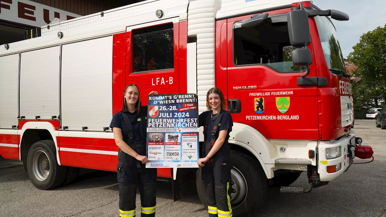 Volles Programm beim Feuerwehrfest Petzenkirchen