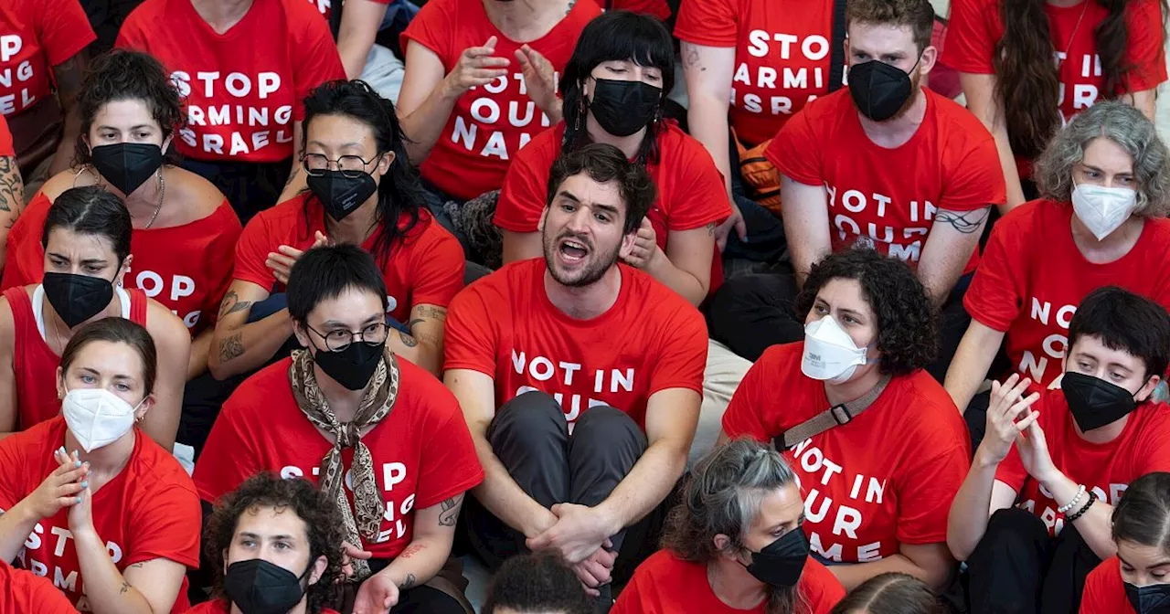 Protest in US-Kongressgebäude vor Netanjahu-Rede