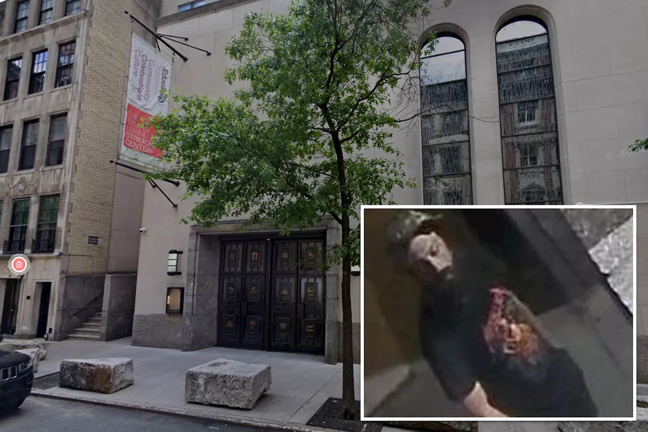 Heavy metal vandal defaces NYC synagogue with menacing graffiti of red eye: cops