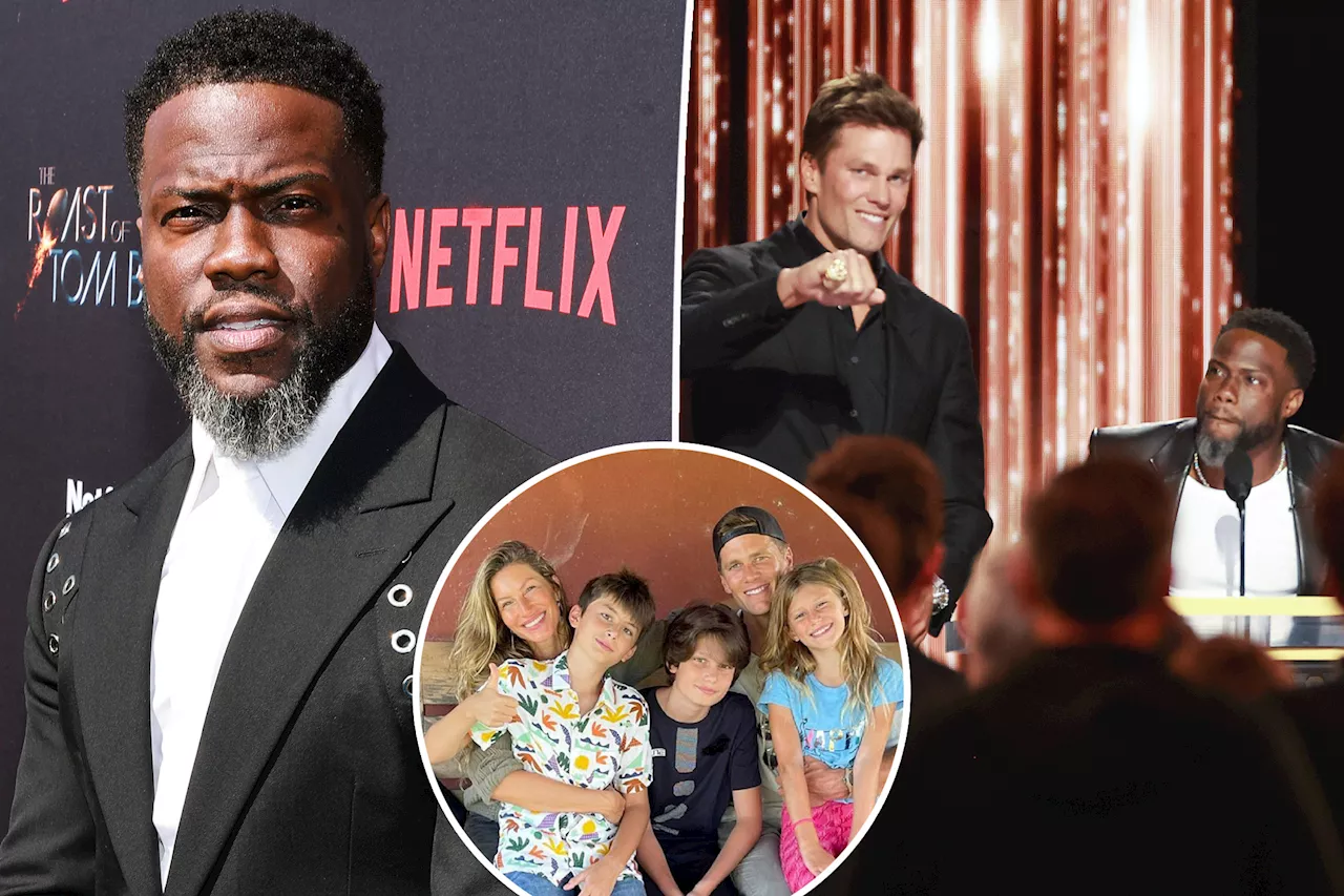 Kevin Hart says he understands why Tom Brady wanted to 'protect' his family amid roast regrets