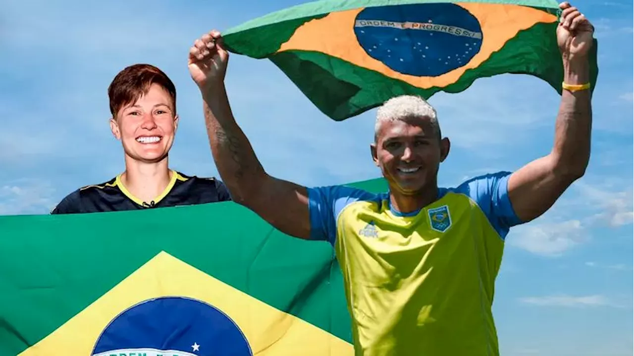 Isaquias Queiroz e Raquel Kochhann serão os porta-bandeiras do Brasil na Olimpíadas de Paris