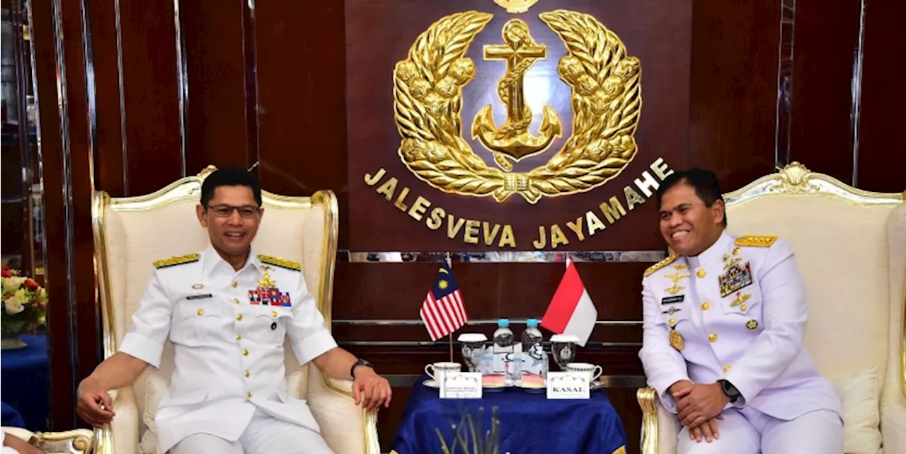 Bertemu Panglima Angkatan Laut Malaysia, KSAL Bahas Ini