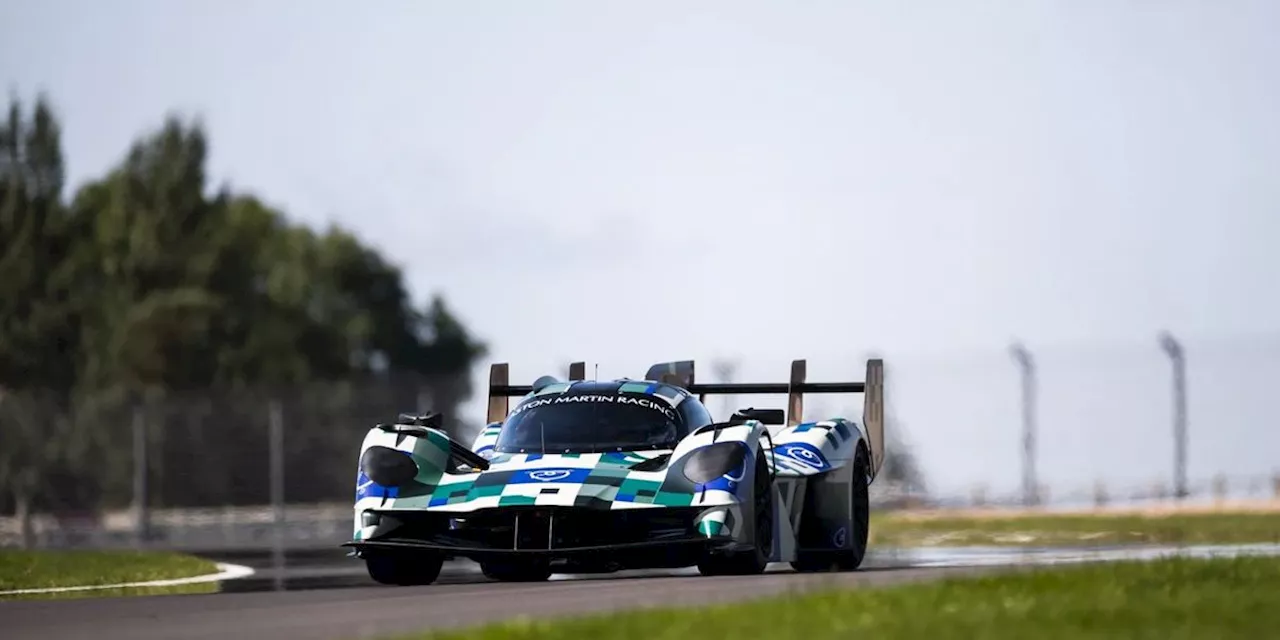 Here's the First Official Look at Aston Martin's Valkyrie Le Mans Hypercar on Track