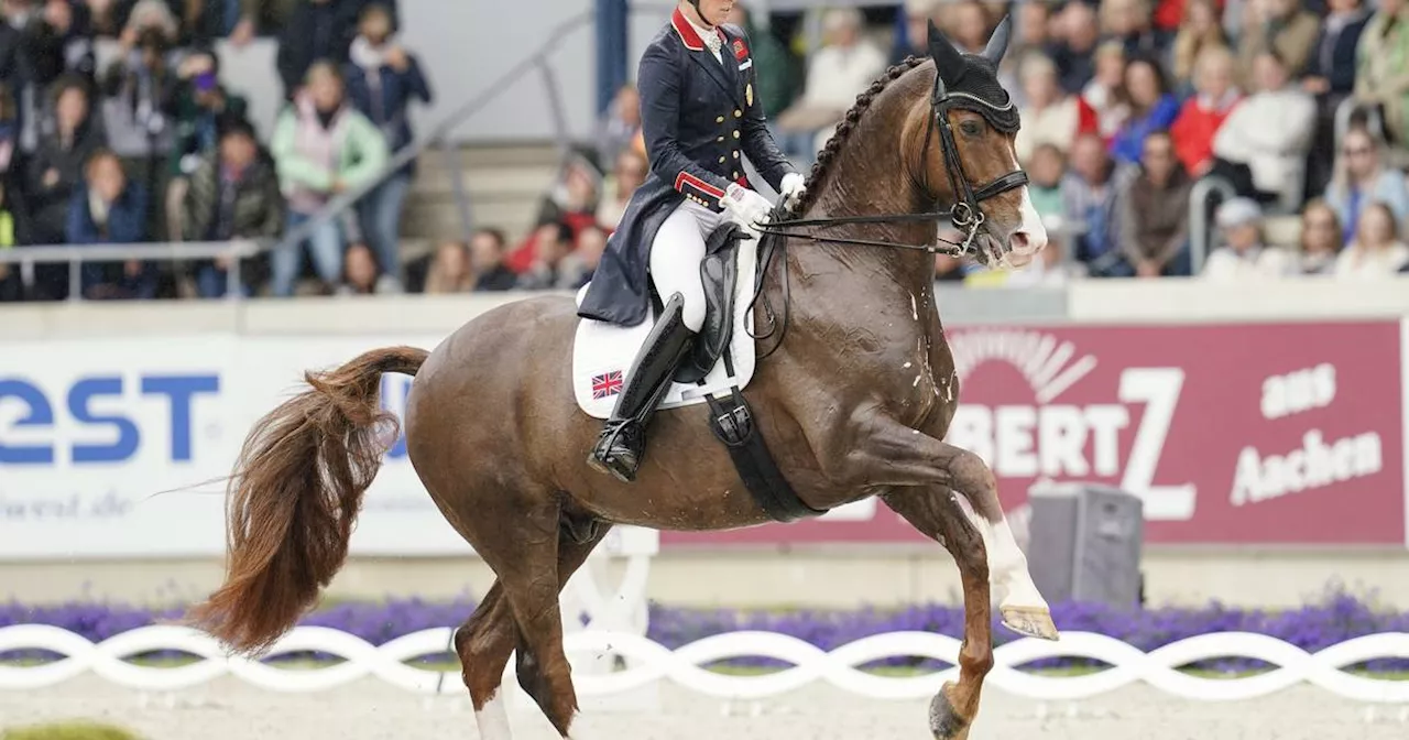 Reitsport: Dressur-Olympiasiegerin Dujardin suspendiert nach Fehlverhalten