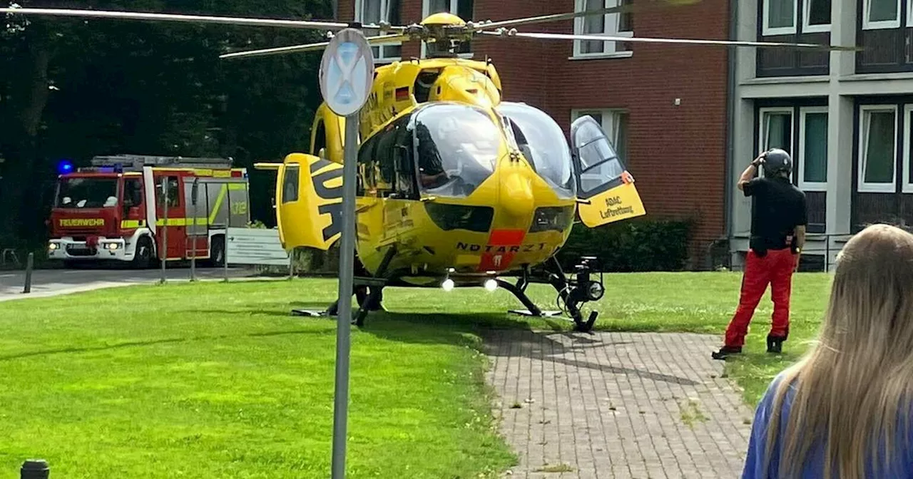 Schneller Helikopterflug in Leverkusen rettet Achtjährigem das Leben ​