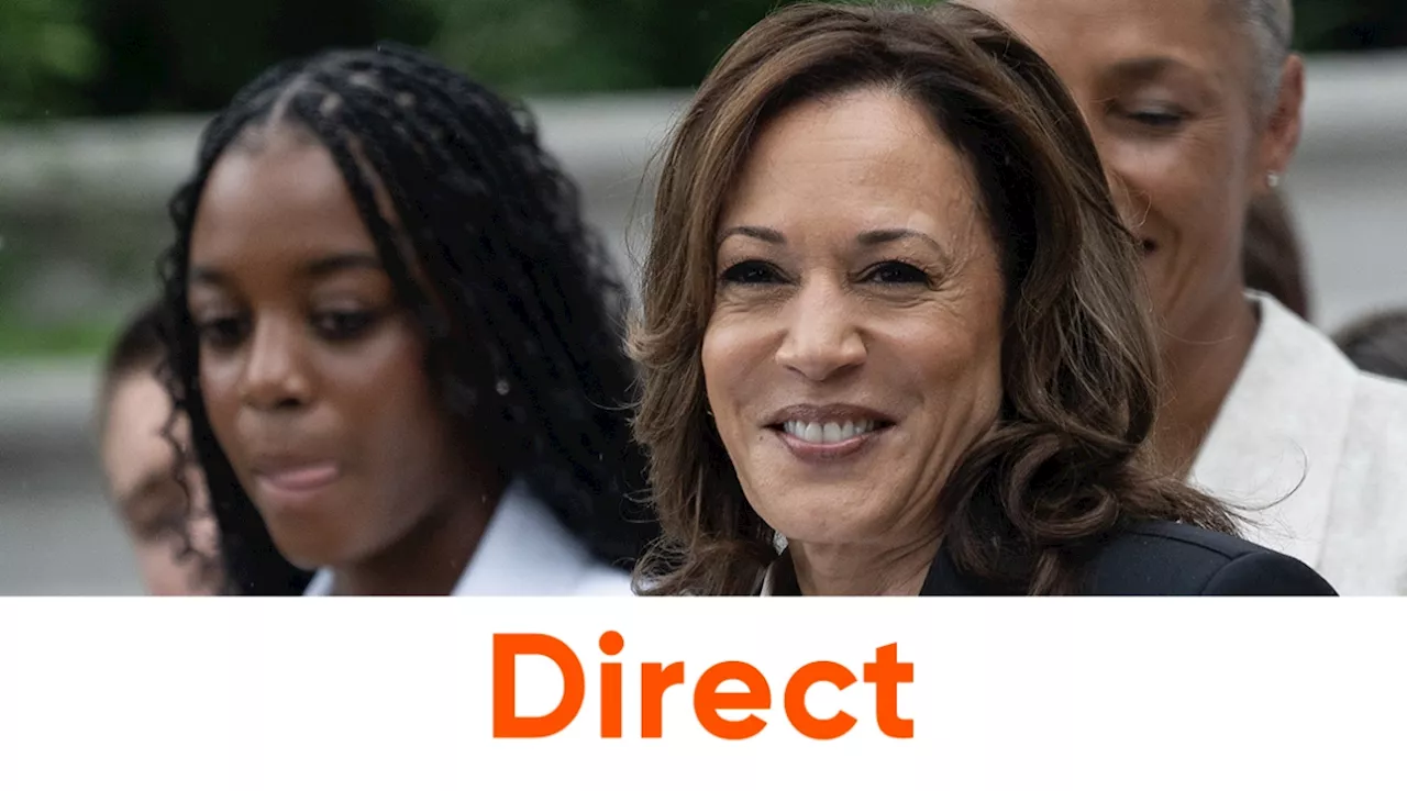 Présidentielle américaine: Kamala Harris, la candidate, part en campagne