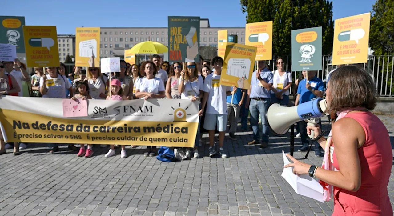 Federação Nacional dos Médicos em greve de dois dias contra 'inflexibilidade' do Governo