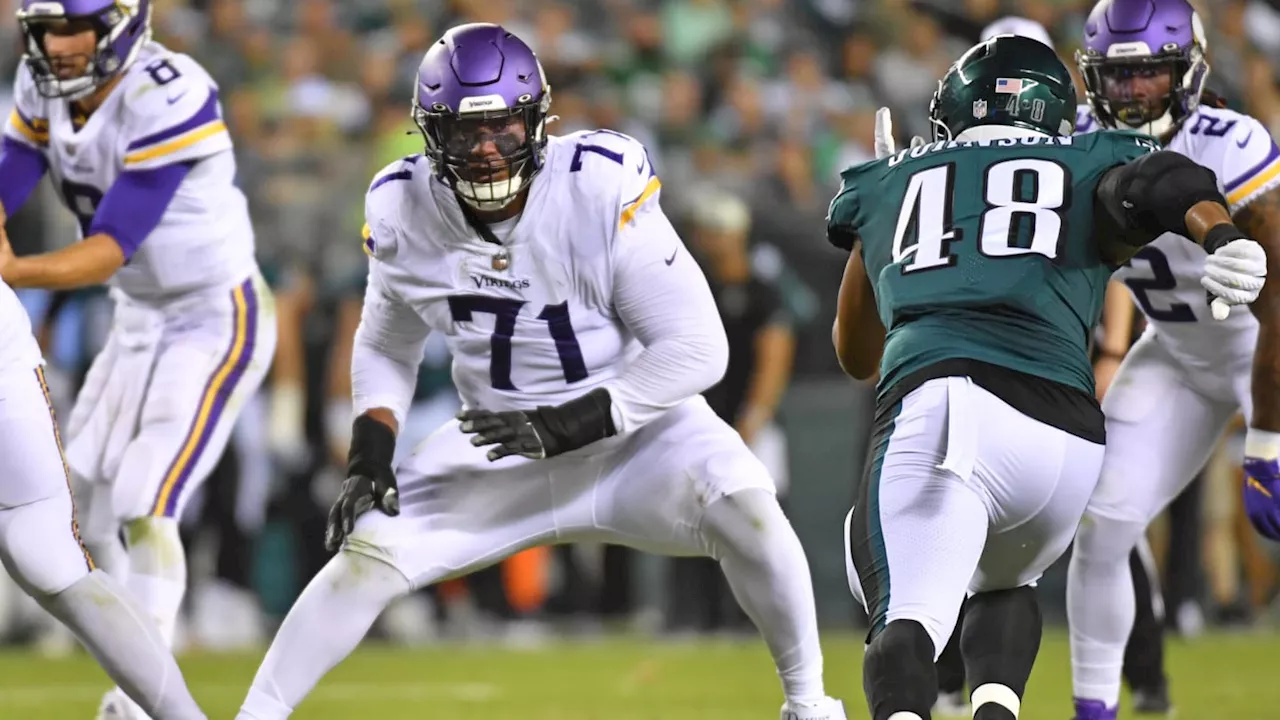 Vikings sign star LT Christian Darrisaw to four-year extension worth up to $113M