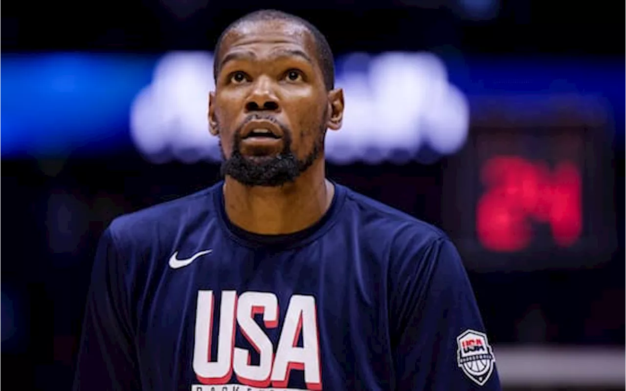 Team USA, Kevin Durant non gioca ma Kerr non pensa di sostituirlo