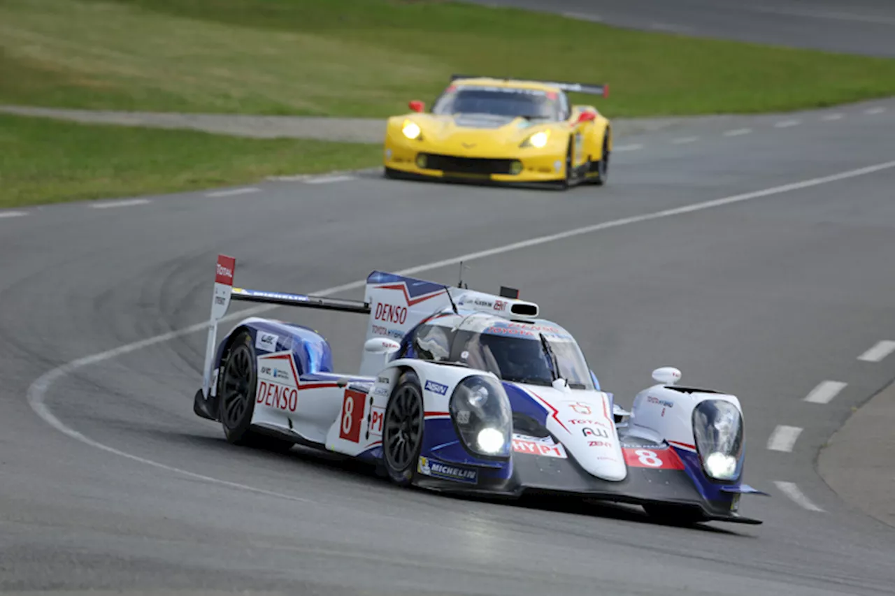 Le Mans: Toyota flott, Audi baut Neuwagen