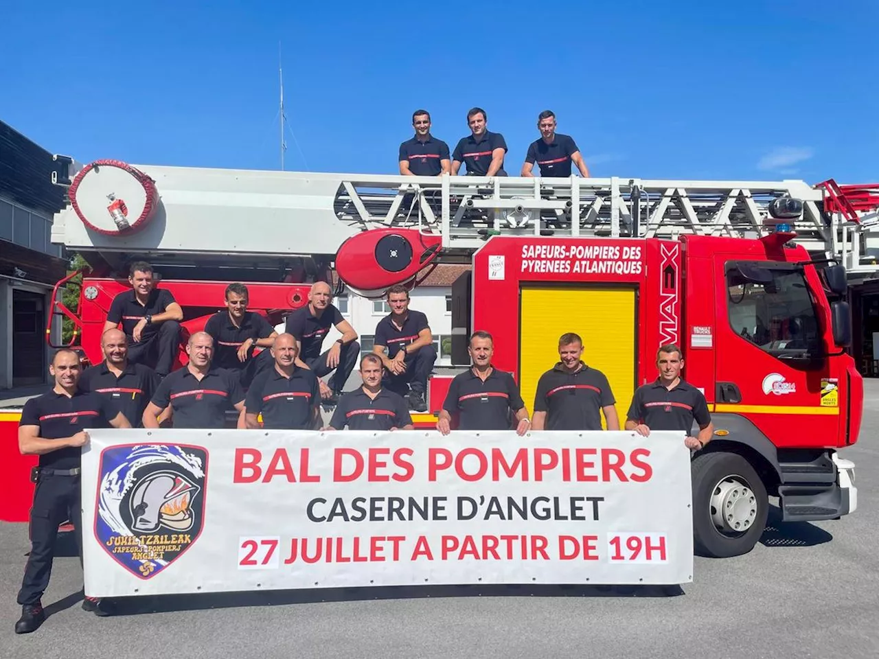 Anglet : Les sapeurs-pompiers ouvrent le bal samedi 27 juillet à la Butte-aux-Cailles