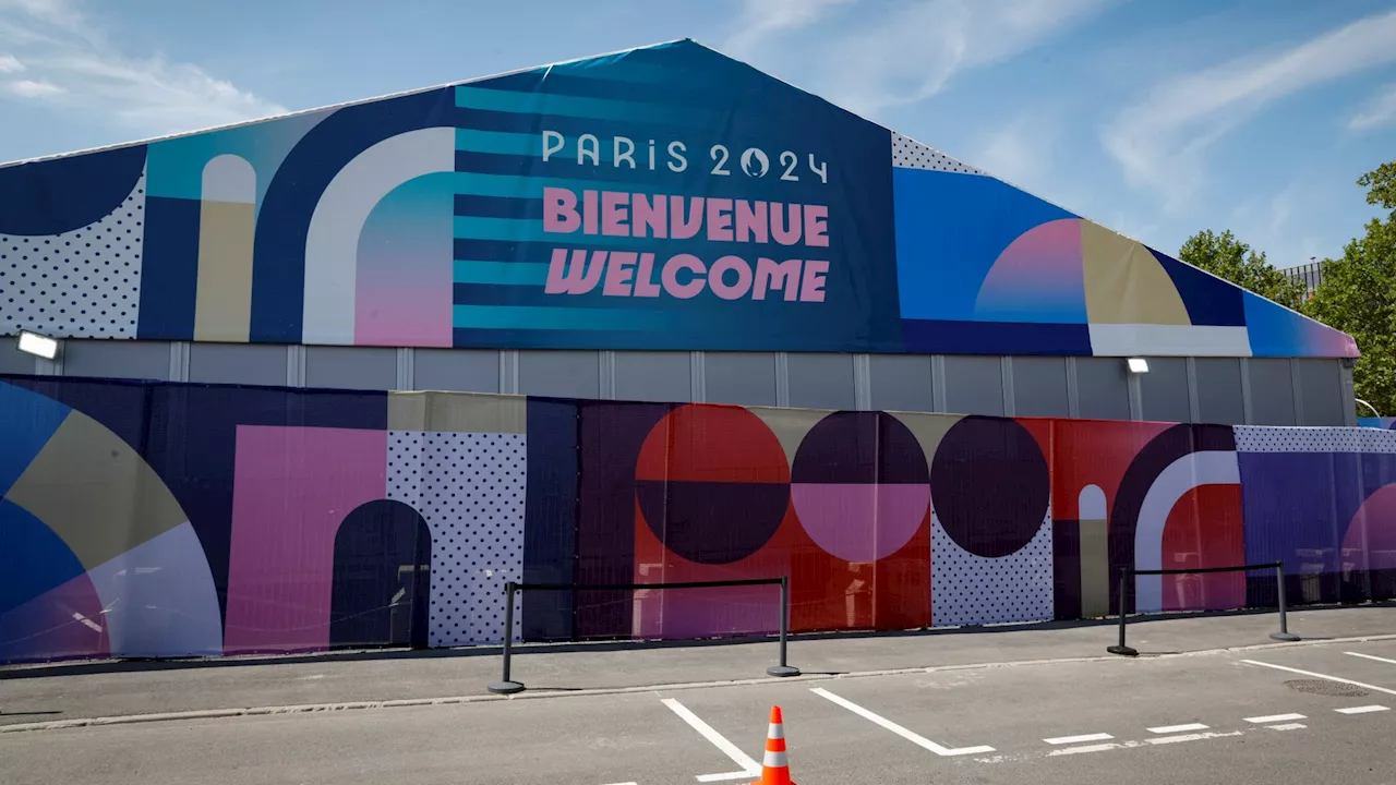 Inside the Paris Olympic village where 14,000 athletes will live during Games including 300,000 condoms,...