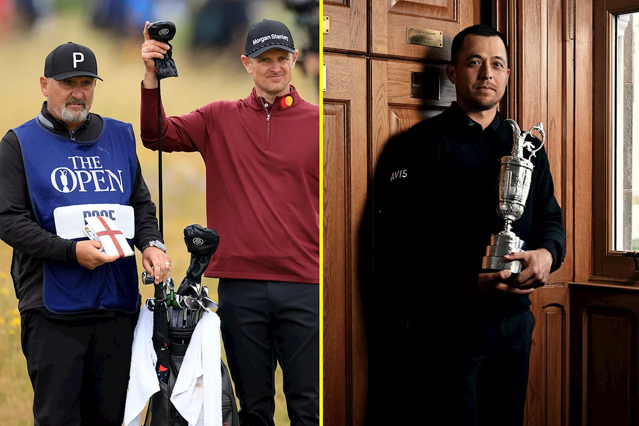 Justin Rose’s caddie has one wish about Xander Schauffele to make him feel better after missing The Open p...