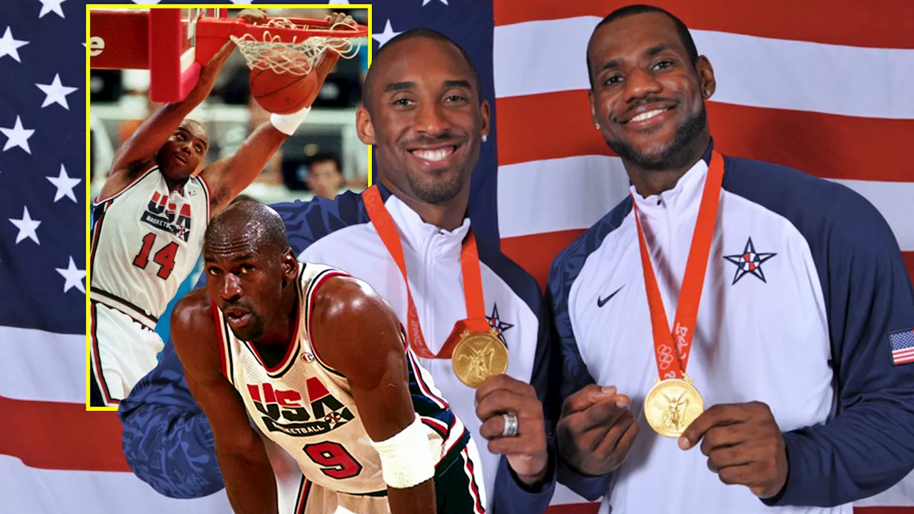 The ultimate Team USA Olympics starting 5 with Michael Jordan and LeBron James