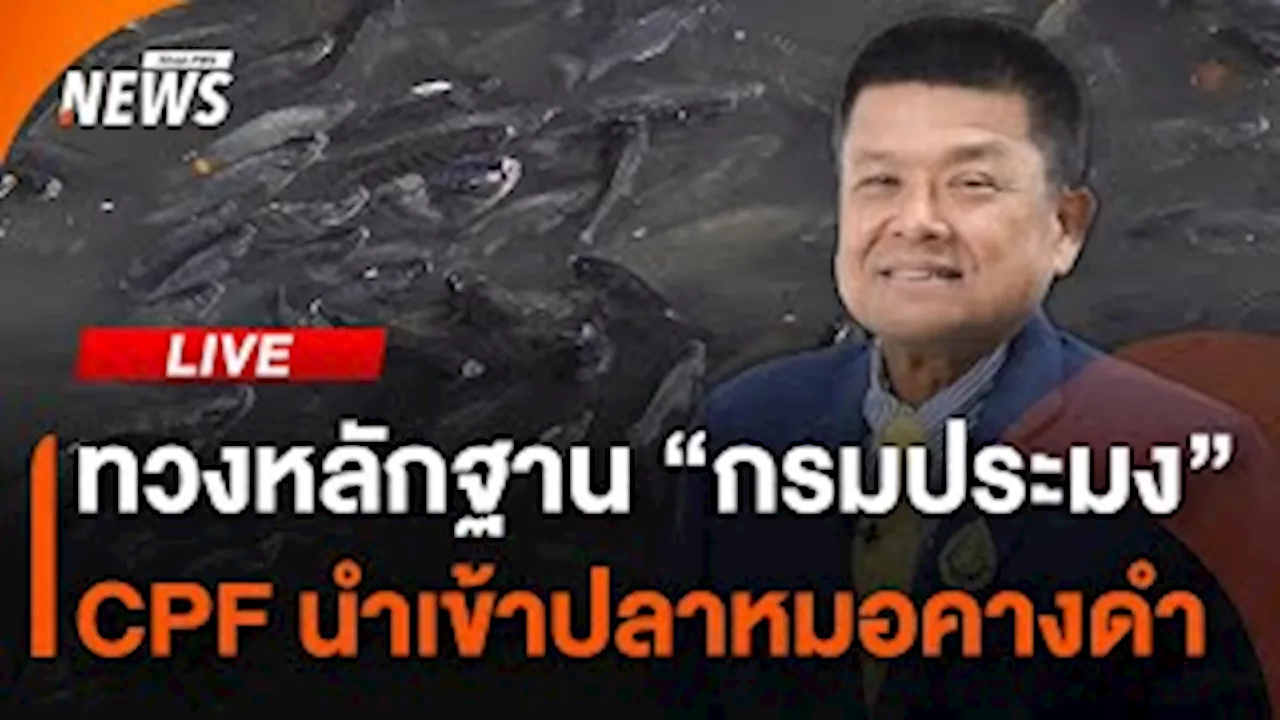 ทวง 9 หลักฐาน 'กรมประมง' CPF นำเข้า 'ปลาหมอคางดำ' | ไลฟ์วันนี้ | 23 ก.ค.67