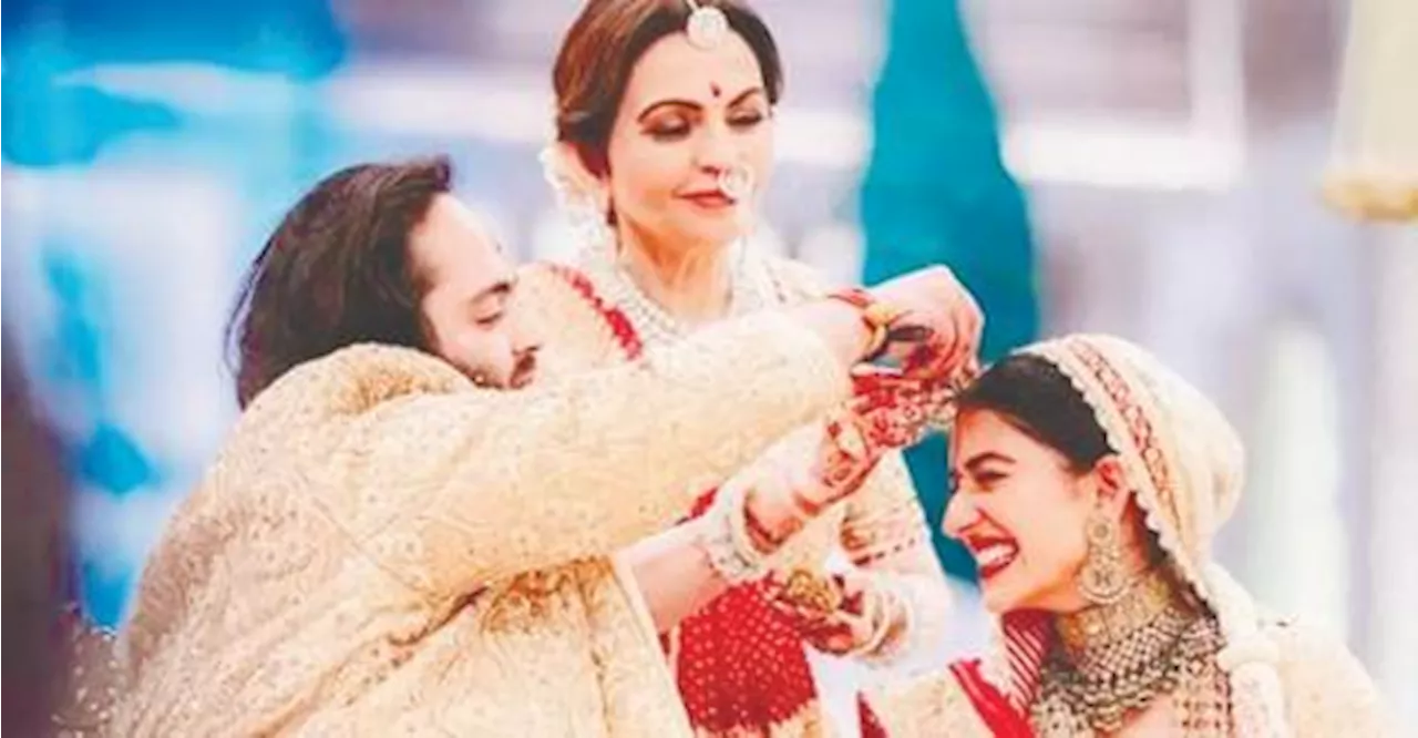 Bollywood actress turned up in style for Indian bilionaire, Mukesh Ambani’s wedding