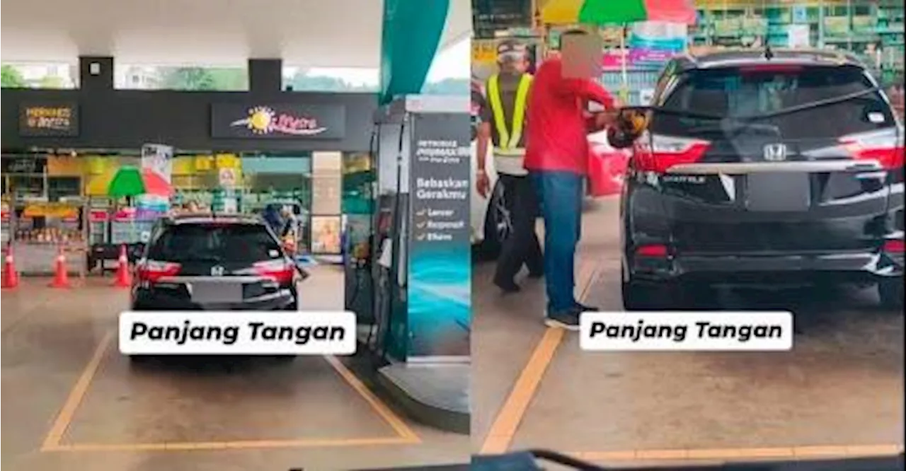 Man caught refuelling his SG-registered car with RON95