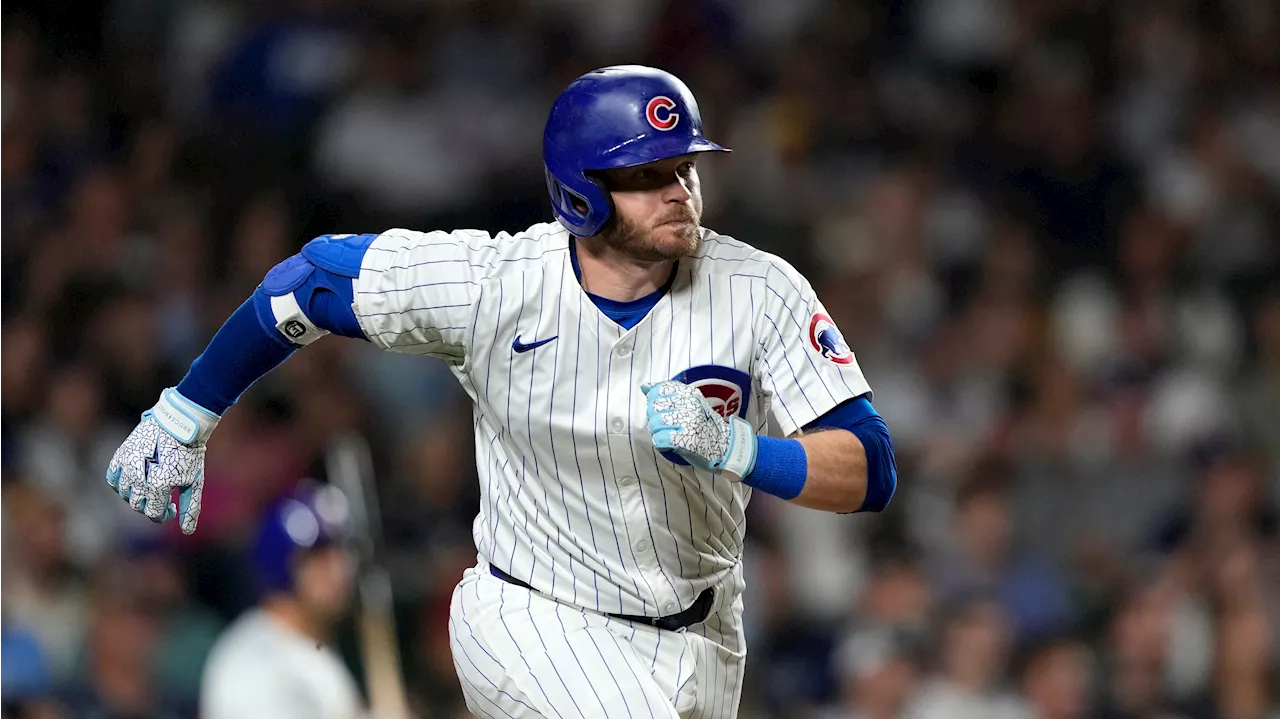 Happ homers, six Cubs pitchers cobble together win over Brewers