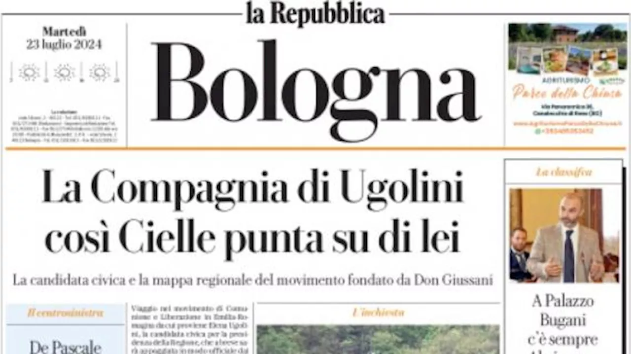 La Repubblica (ed. Bologna): 'Bologna a Valles: parte la stagione della Champions'