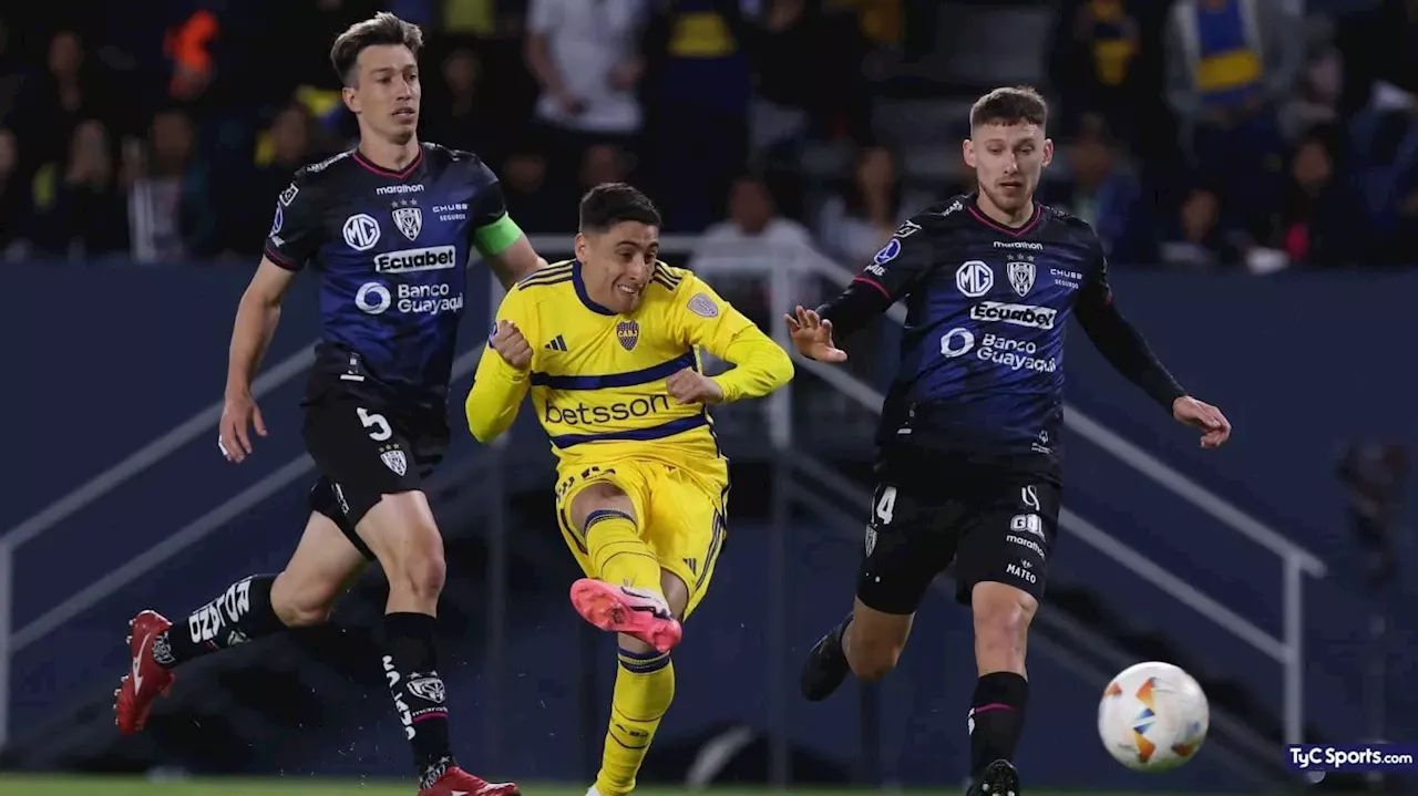 Boca vs. Independiente del Valle, por la Copa Sudamericana: hora, formaciones y TV en vivo