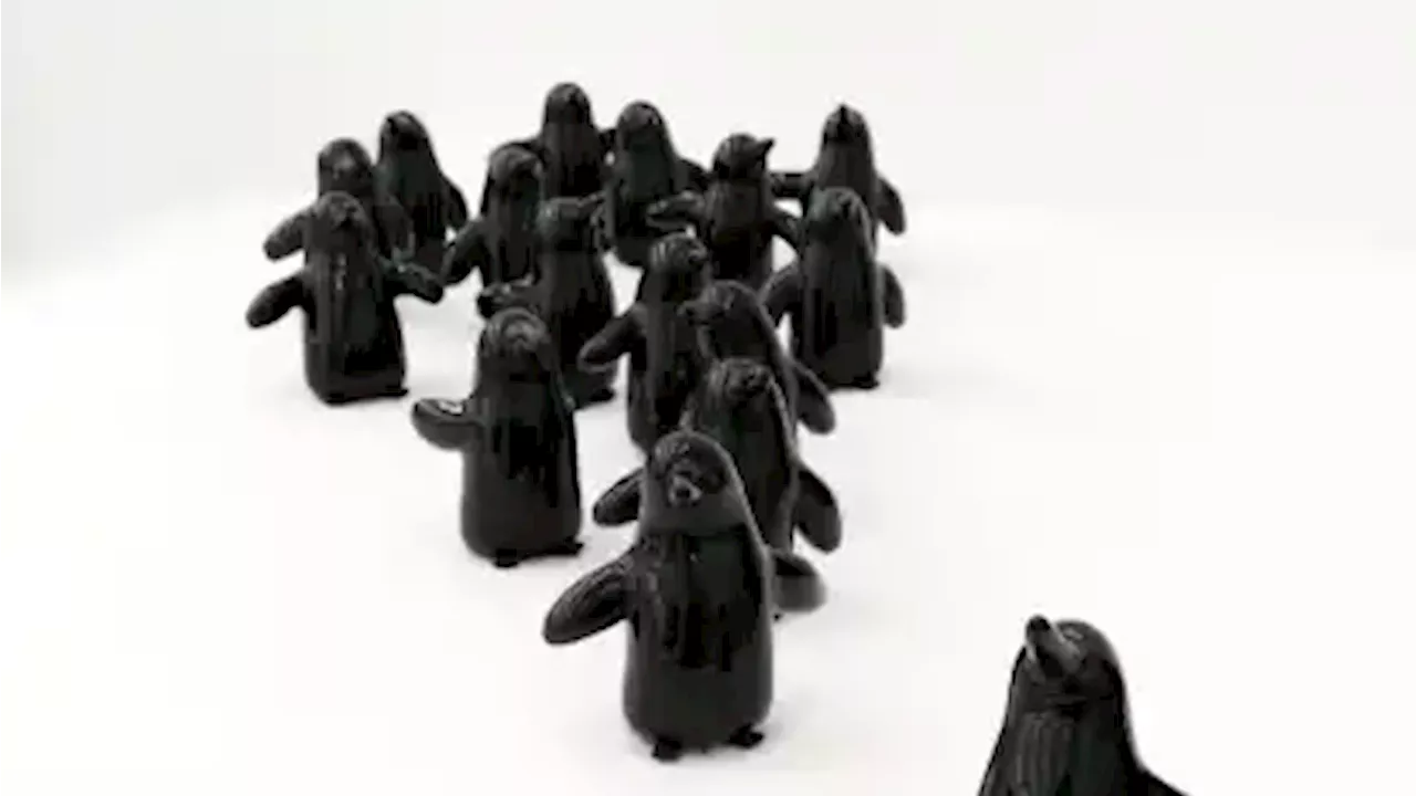 Kunst für Bremen: Die Pinguine, die gerne mal verschwinden