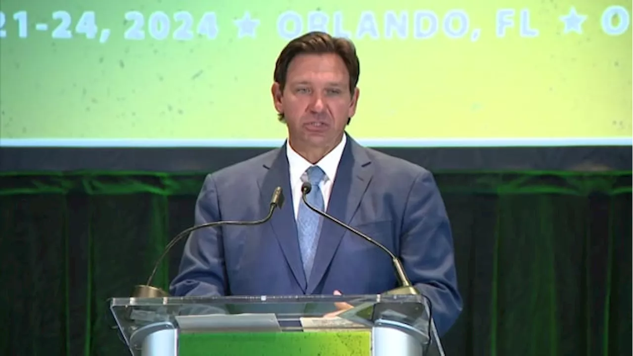 Gov. DeSantis encourages sheriffs, awards teachers at 2 events in Orlando