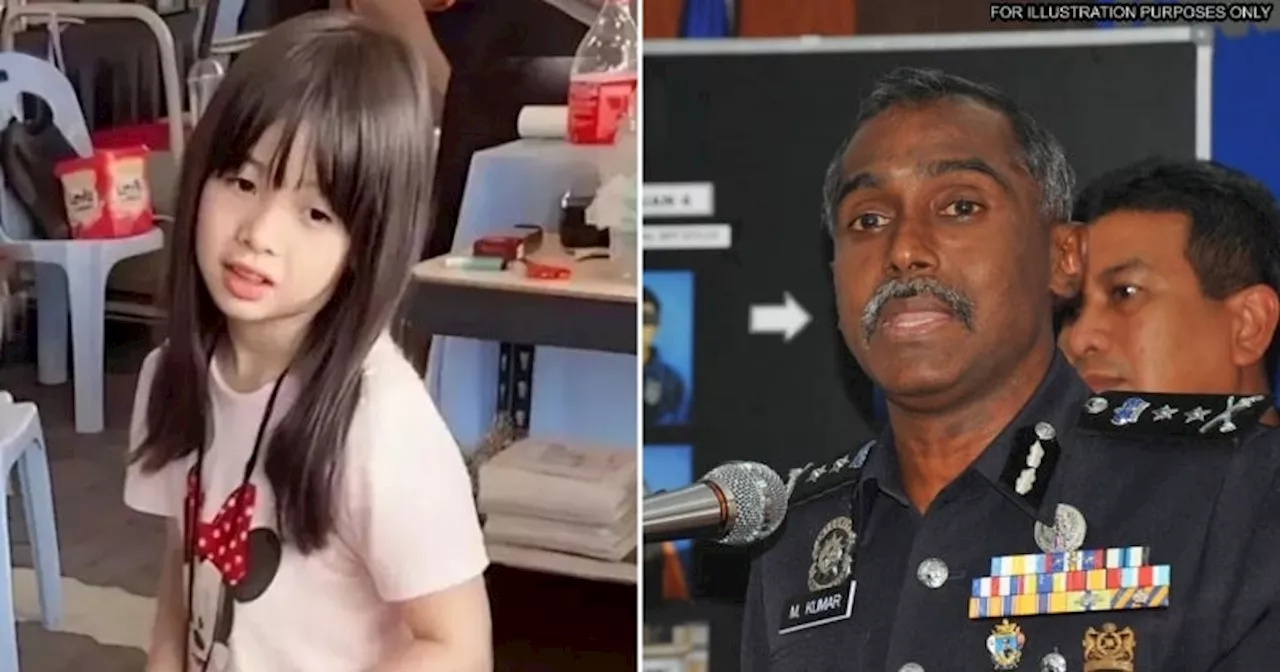 PDRM Reclassifies Case of Missing Johor Girl Albertine Leo Jia Hui as Kidnapping, 3 Individuals Arrested