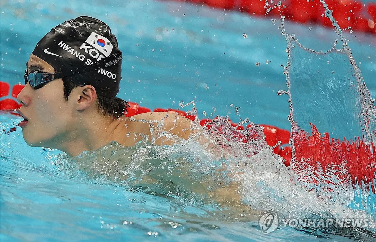 [올림픽] 수영 전문매체 전망 '황선우 자유형 200ｍ 3위·포포비치 우승'