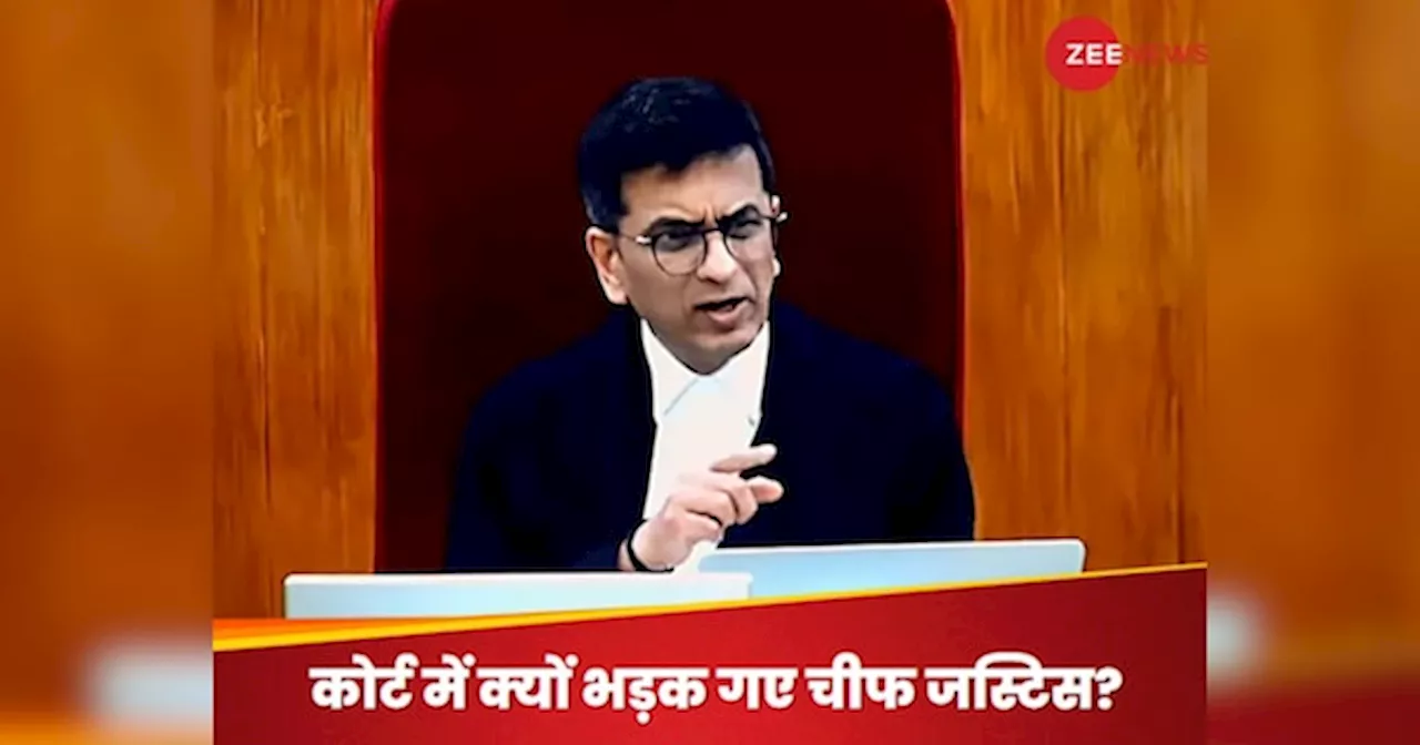 DY Chandrachud: सिक्योरिटी को बुलाओ, कोर्ट में भड़के CJI चंद्रचूड तो जवाब में बाइबिल पढ़ने लगा वकील