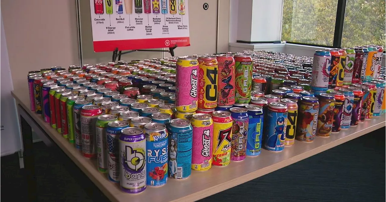 Energy drinks with illegal caffeine limits seized in South Australia