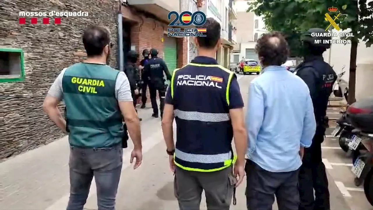 Desmantelada una organización criminal por cometer 14 asaltos violentos a mano armada en Cataluña y Valencia