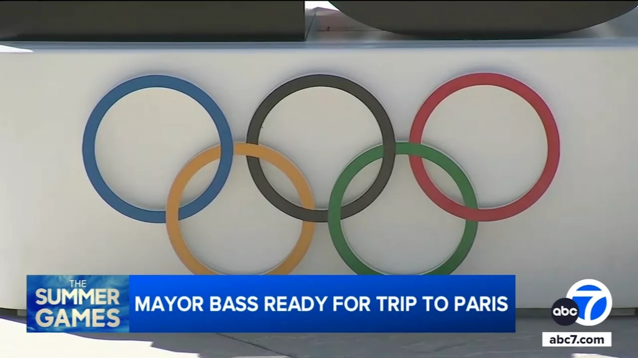 Ahead of 2028, Mayor Bass travels with Jill Biden to Paris Olympic Games