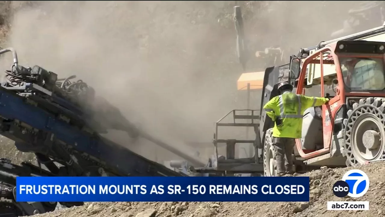 Highway 150 in Ventura County set to reopen after landslide closes road for 5 months