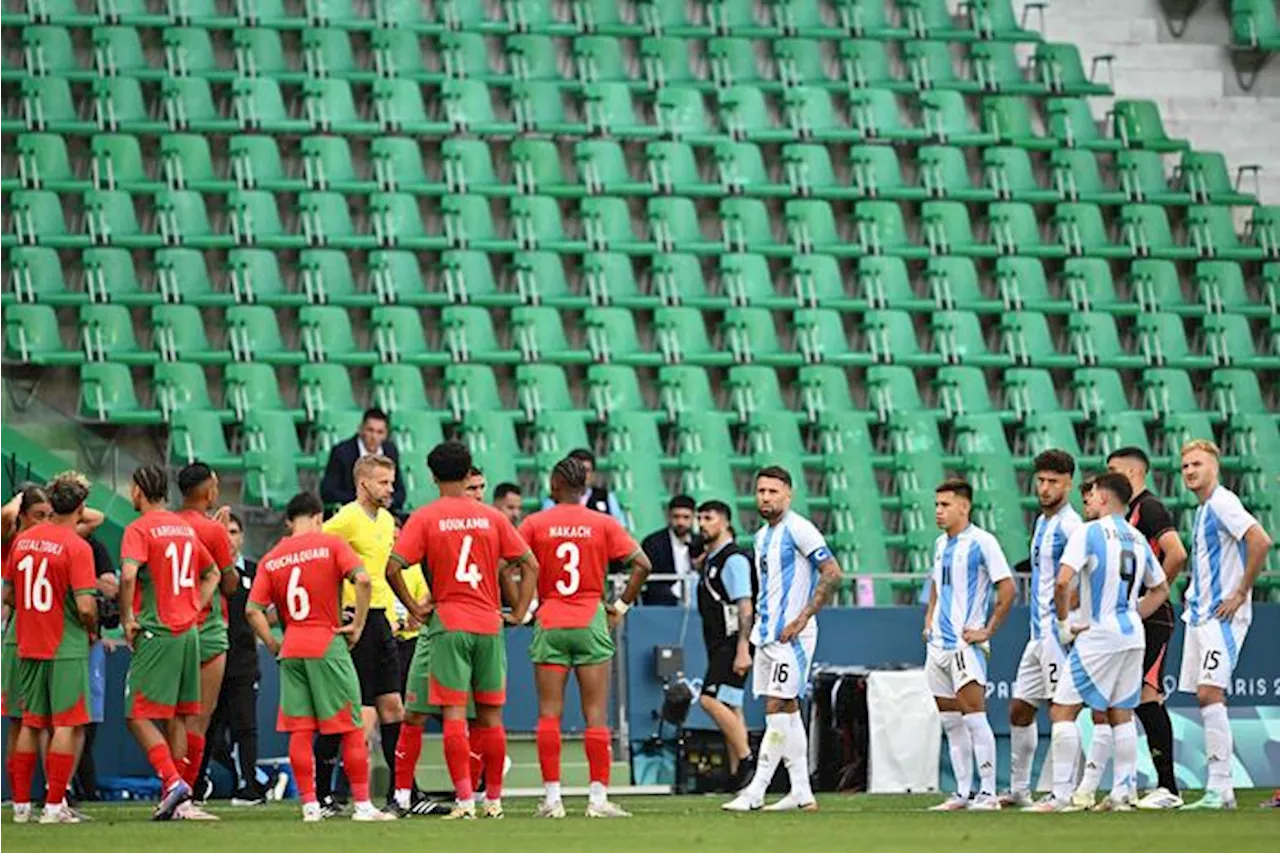 Giochi cominciano nel caos, Argentina-Marocco 2-2, poi 1-2