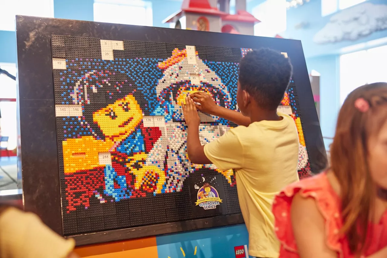 New Yorkers invited to create mosaic out of LEGO blocks for Penn Station entrance