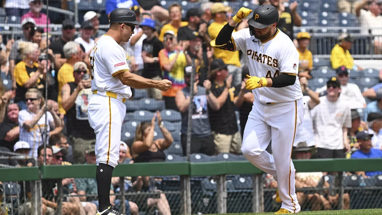 Pérez works 6 scoreless innings, Tellez splashes a homer into the river as Pirates top Cardinals 5-0