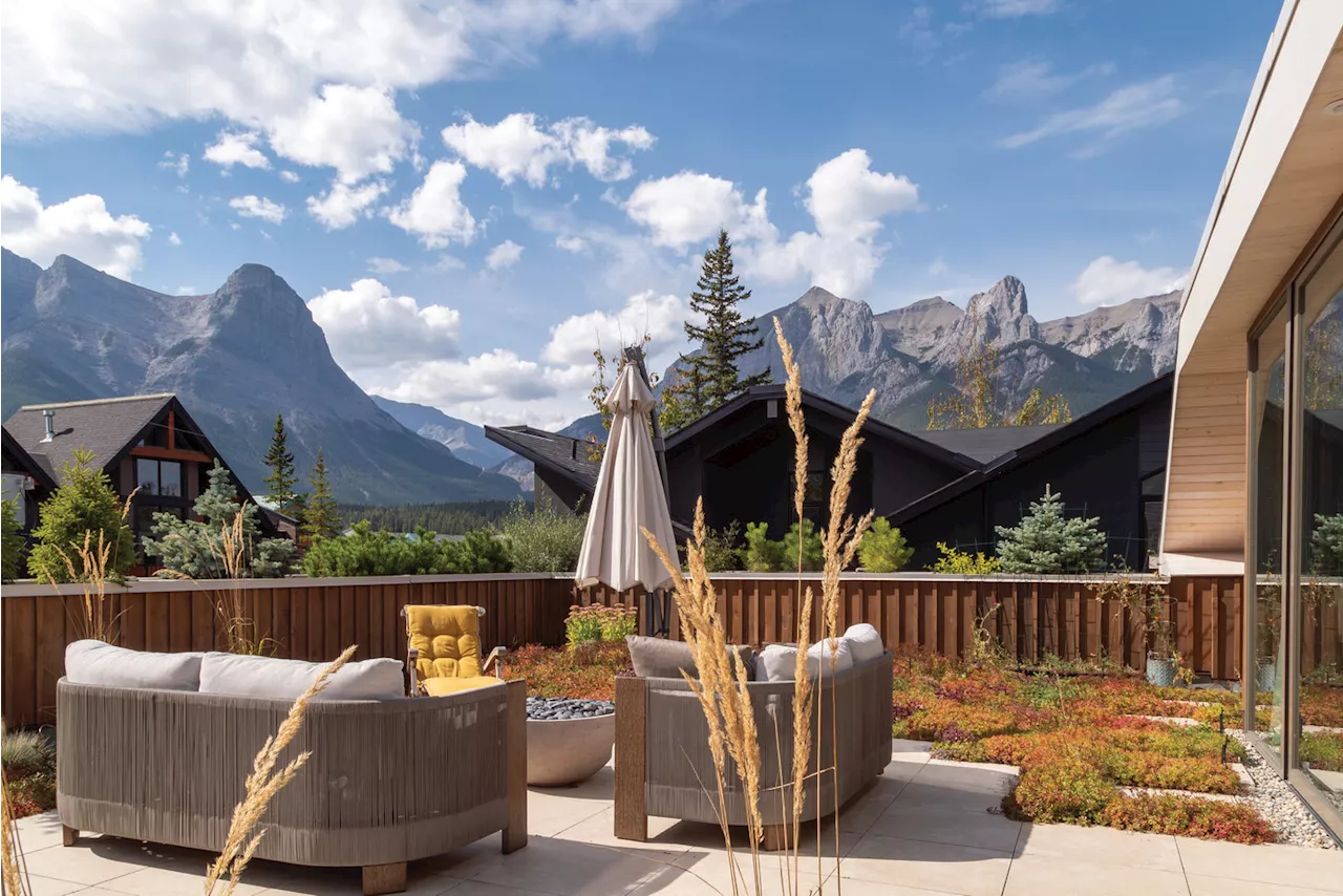 A Canmore Home Levels Up By Adding a Third-Floor Terrace with Mountain Views