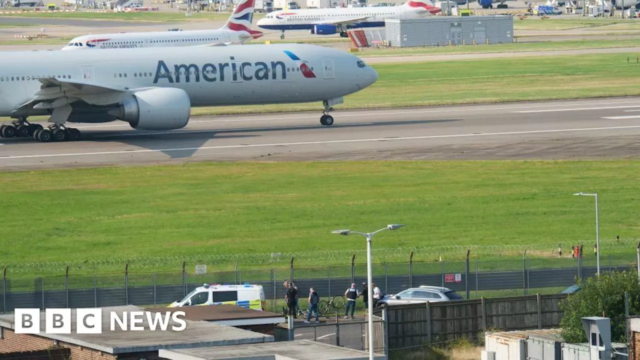 Heathrow: Nine Just Stop Oil activists arrested at airport