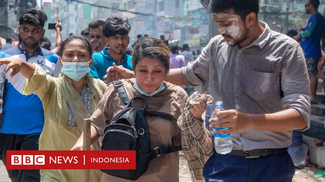 Demonstrasi di Bangladesh: Bagaimana demonstrasi damai berubah menjadi kerusuhan mematikan