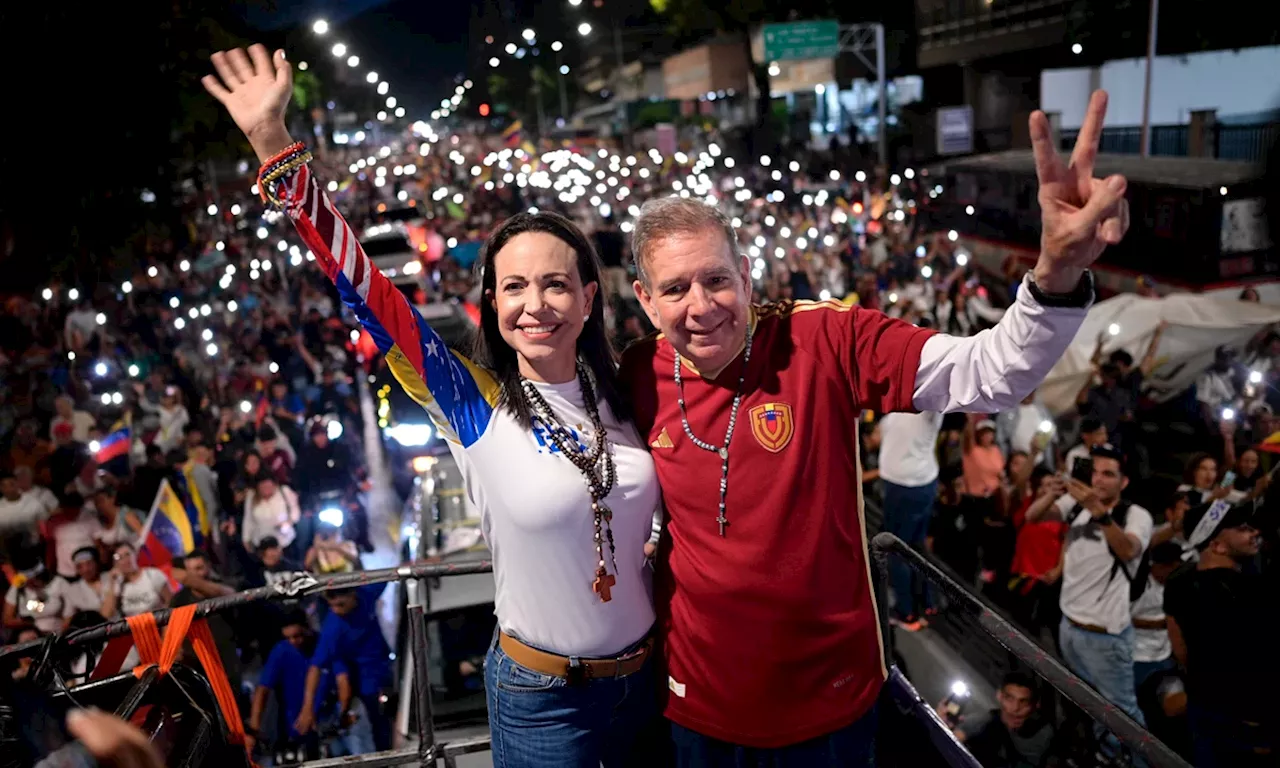 María Corina Machado: las 'amenazas' de Maduro 'ya no asustan a nadie' en Venezuela