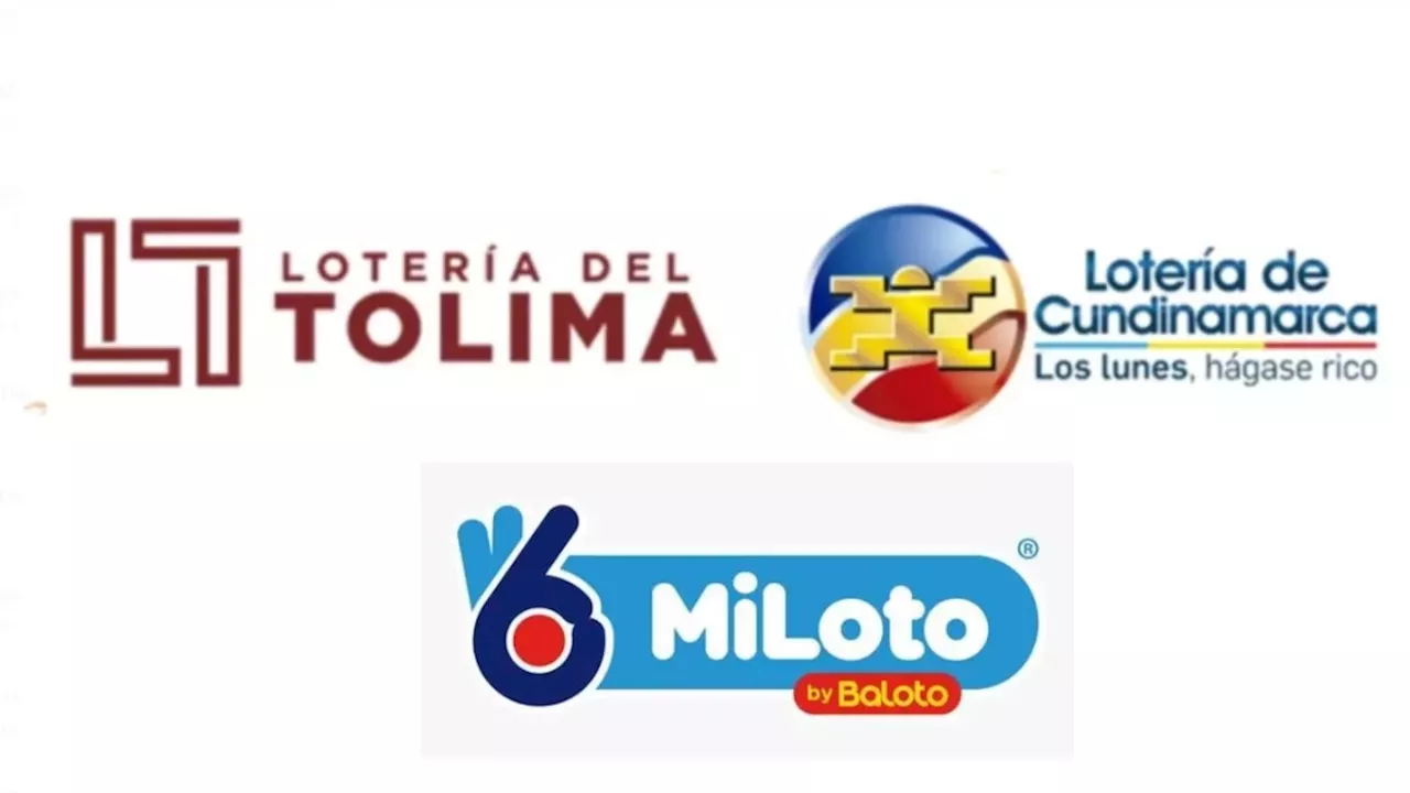 Resultado Miloto: Loterías De Cundinamarca, Tolima Y MiLoto: Resultados ...