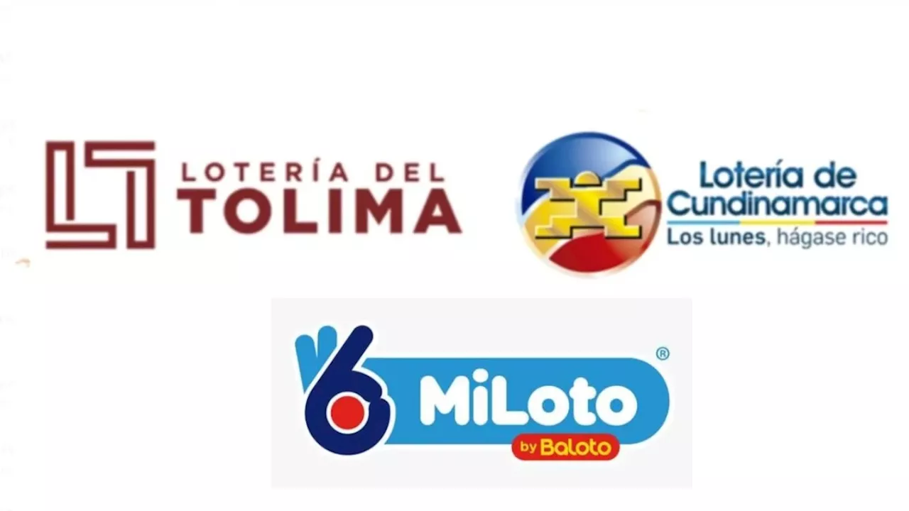 Loterías de Cundinamarca, Tolima y MiLoto: resultados completos lunes 22 de julio de 2024