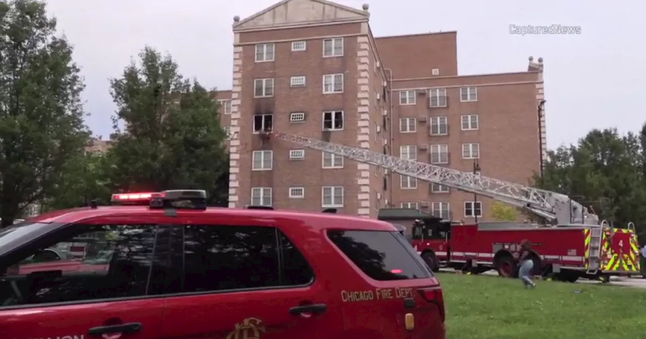 3 children hospitalized after fire in South Side Chicago Housing Authority building