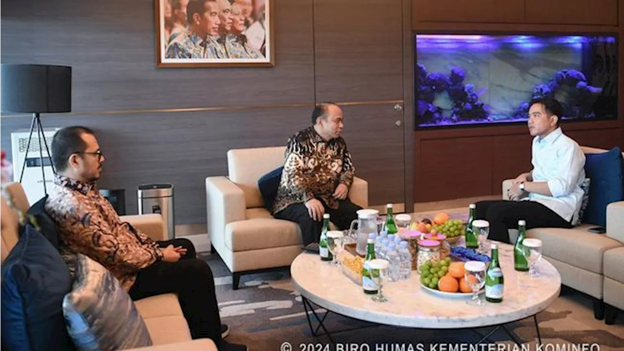 Gibran Bertemu Menkominfo Budi Arie, Bicara Strategi Digital