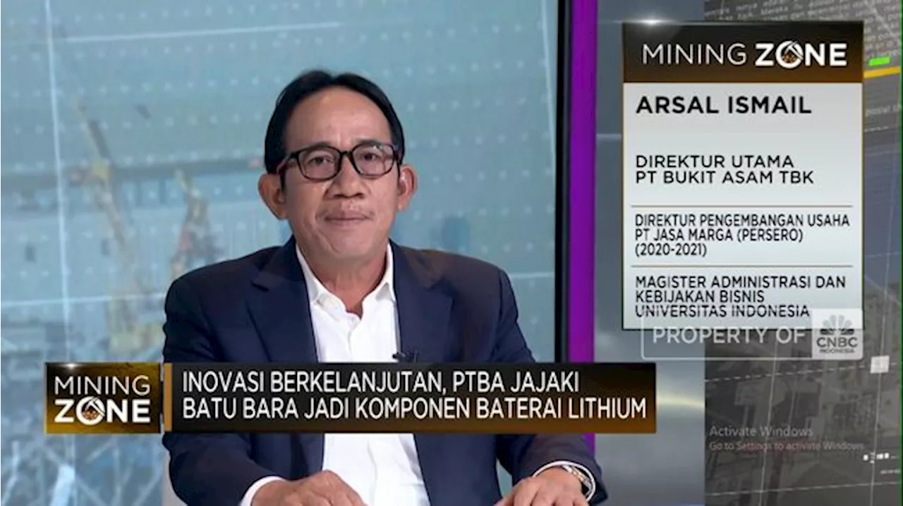 Video: Inovasi PTBA Jajaki Batu Bara Jadi Komponen Baterai Lithium