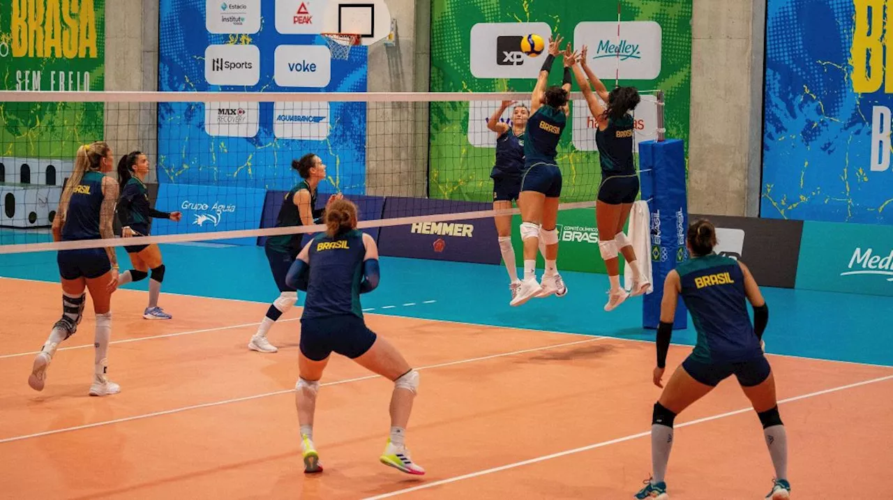 Brasil no vôlei feminino em Paris 2024: tabela, programação e onde assistir