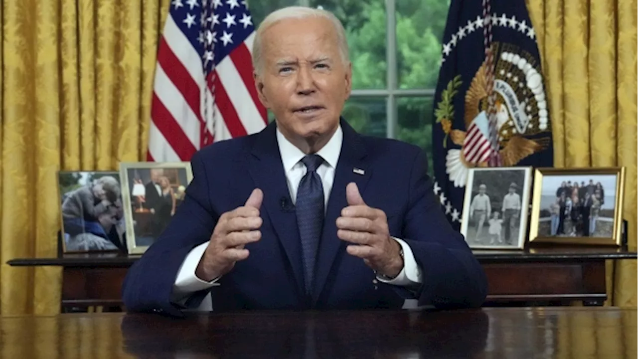 Biden to address the nation on his decision to exit U.S. presidential race